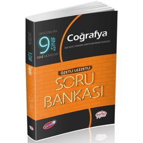 9. Sınıf Coğrafya Soru Bankası Özetli Lezzetli / Kollektif / Editör Yayınları