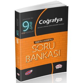 9. Sınıf Coğrafya Soru Bankası Özetli Lezzetli / Kollektif / Editör Yayınları