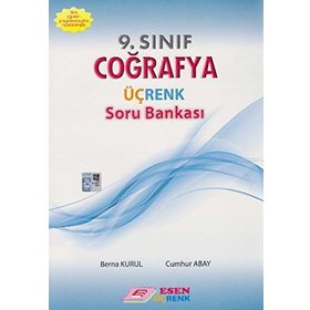 9. Sınıf Coğrafya Üç Renk Soru Bankası Esen Yayınları