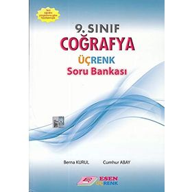 9. Sınıf Coğrafya Üç Renk Soru Bankası Esen Yayınları