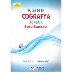 9. Sınıf Coğrafya Üç Renk Soru Bankası Esen Yayınları