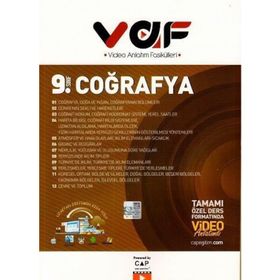 9. Sınıf Coğrafya VAF Serisi-Çap Yayınları