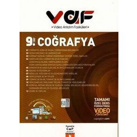 9. Sınıf Coğrafya VAF Serisi-Çap Yayınları