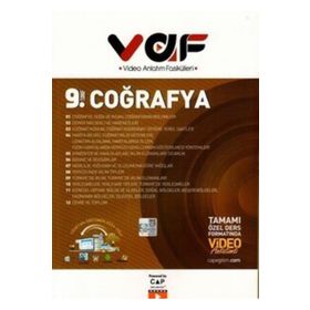 9. Sınıf Coğrafya VAF Serisi-Çap Yayınları