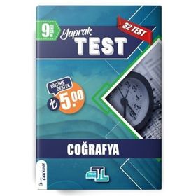 9. Sınıf Coğrafya Yaprak Test-Tümler Yayınları