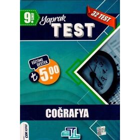 9. Sınıf Coğrafya Yaprak Test-Tümler Yayınları