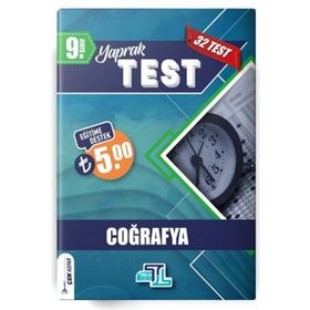9. Sınıf Coğrafya Yaprak Test-Tümler Yayınları
