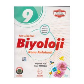 9. Sınıf Fen Liseleri Biyoloji Konu Anlatımlı - Palme Yayınları