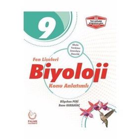 9. Sınıf Fen Liseleri Biyoloji Konu Anlatımlı - Palme Yayınları