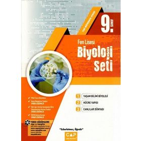 9. Sınıf Fen Liseleri Biyoloji Seti - Çap Yayınları