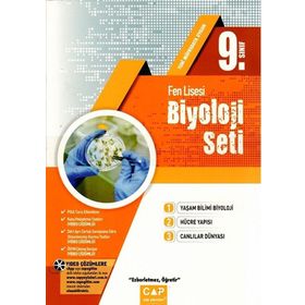 9. Sınıf Fen Liseleri Biyoloji Seti - Çap Yayınları