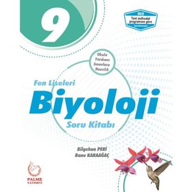 9. Sınıf Fen Liseleri Biyoloji Soru Kitabı Yayıncılık Palme Yayınları
