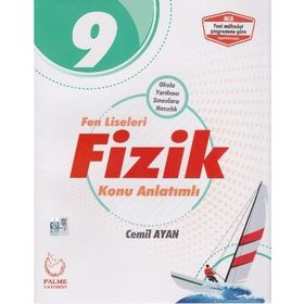 9 Sınıf Fen Liseleri Fizik Konu Kitabı Palme Yayınları