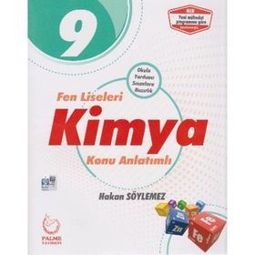 9.Sınıf Fen Liseleri Kimya Konu Anlatımlı Palme Yayınları