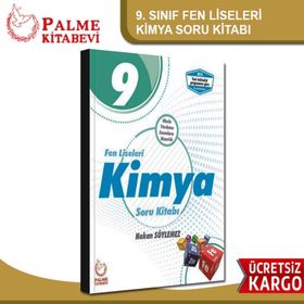 9.Sınıf Fen Liseleri Kimya Soru Kitabı / Hakan Söylemez / Palme Yayınları