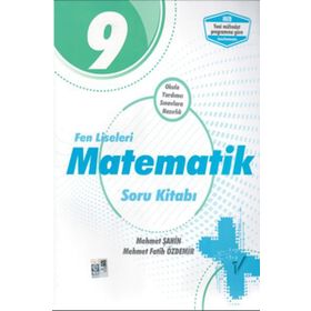9.Sınıf Fen Liseleri Matematik Soru Kitabı / Mehmet Şahin / Palme Yayınları