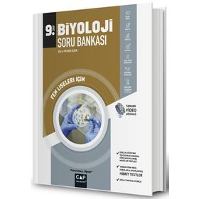 9. Sınıf Fen Lisesi Biyoloji Soru Bankası Çap Yayınları