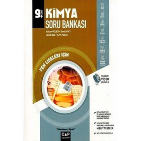 9.Sınıf Fen Lisesi Kimya Soru Bankası Çap Yayınları