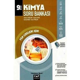 9.Sınıf Fen Lisesi Kimya Soru Bankası Çap Yayınları