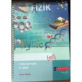 9. Sınıf Fizik Defteri Pandül Yayınları