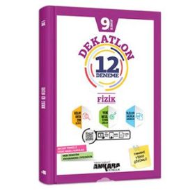 9. Sınıf Fizik Dekatlon Video Çözümlü 12 Deneme - Ankara Yayınları