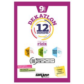 9. Sınıf Fizik Dekatlon Video Çözümlü 12 Deneme - Ankara Yayınları