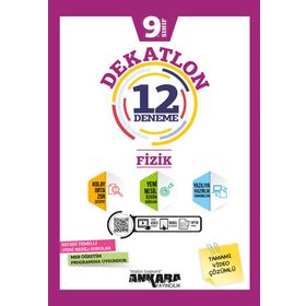 9. Sınıf Fizik Dekatlon Video Çözümlü 12 Deneme - Ankara Yayınları