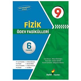 9.sınıf Fizik Ödev Fasikülleri Aydın Yayınları