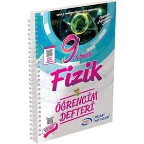 9. Sınıf Fizik Öğrencim Defteri Murat Yayınları