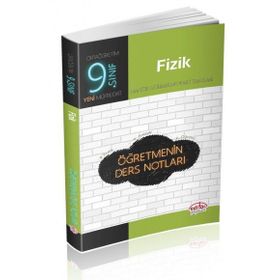 9. Sınıf Fizik Öğretmenin Ders Notları Editör Yayınları