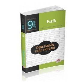 9. Sınıf Fizik Öğretmenin Ders Notları Editör Yayınları
