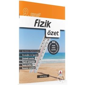 9. Sınıf Fizik Özet - Orhan Kutay