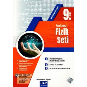 9. Sınıf Fizik Seti Fen Lisesi Çap Yayınları