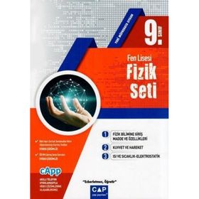 9. Sınıf Fizik Seti Fen Lisesi Çap Yayınları