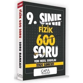 9. Sınıf Fizik Soru Bankası-Çapa Yayınları