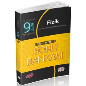 9. Sınıf Fizik Soru Bankası Özetli Lezzetli Editör Yayınları