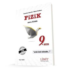 9. Sınıf Fizik Soru Kitabı Limit Yayınları