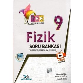 9. Sınıf Fizik TEK Serisi Video Çözümlü Soru Bankası Yayın Denizi Yayınları