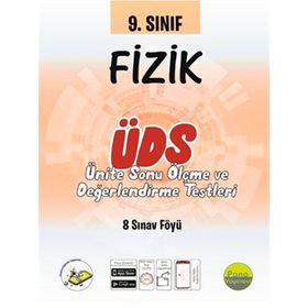 9. Sınıf Fizik Ünite Değerlendirme Sınavı-Pano Yayınları