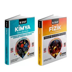 9. Sınıf Fizik ve Kimya Soru Bankası Seti 2 Kitap - Aydın Yayınları