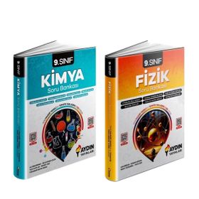 9. Sınıf Fizik ve Kimya Soru Bankası Seti 2 Kitap - Aydın Yayınları