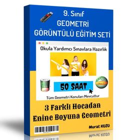 9. Sınıf Geometri Görüntülü Eğitim Seti