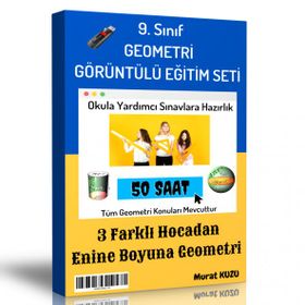 9. Sınıf Geometri Görüntülü Eğitim Seti