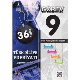 9. Sınıf Görev Türk Dili ve Edebiyatı Yeni Nesil Çalışma Föyleri - Armada Yayınları