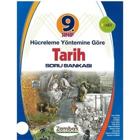 9. Sınıf Hücreleme Yöntemine Göre Tarih Soru Bankası Renkli - kollektif
