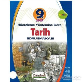 9. Sınıf Hücreleme Yöntemine Göre Tarih Soru Bankası Renkli - kollektif