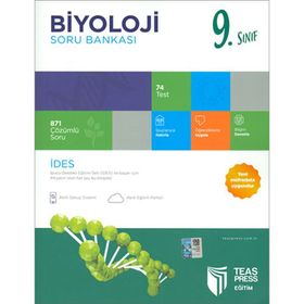 9.Sınıf İdes Biyoloji Soru Bankası Teas Press Yayınları