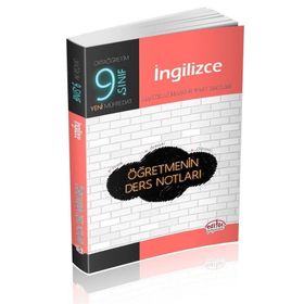 9.Sınıf İngilizce Öğretmenin Ders Notları Editör Yayınları