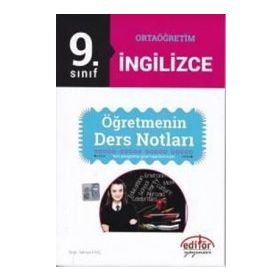 9.Sınıf İngilizce Öğretmenin Ders Notları Editör Yayınları