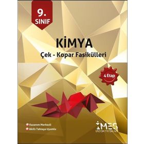 9.Sınıf Kimya 4.Etap Çek-Kopar Fasikülleri-İmes Eğitim Yayınları